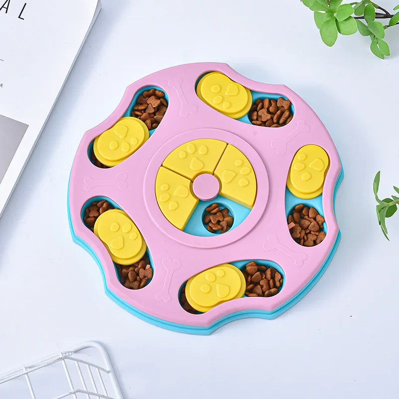 Dog Puzzle Toys Slow Feeder Interactive Increase Puppy IQ Food Dispenser Slowly Eating NonSlip Bowl Pet Cat Dogs Training Gam