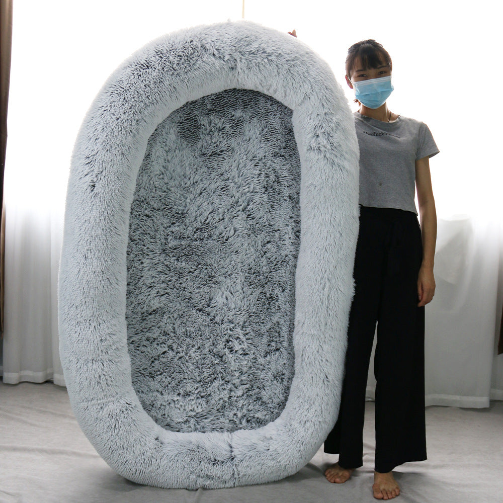 Dog Kennel For Human Use Warm In Winter Removable And Washable Large Sponge Mat Human Sleeping Pad Pet Supplies - image 4