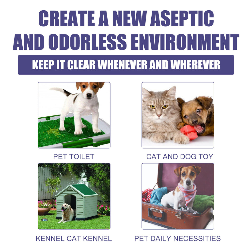 Pet Deodorant Spray To Remove Odors, Dogs And Cats To Remove Urine Odor Body Odor Feces Smell Clean Air - image 5