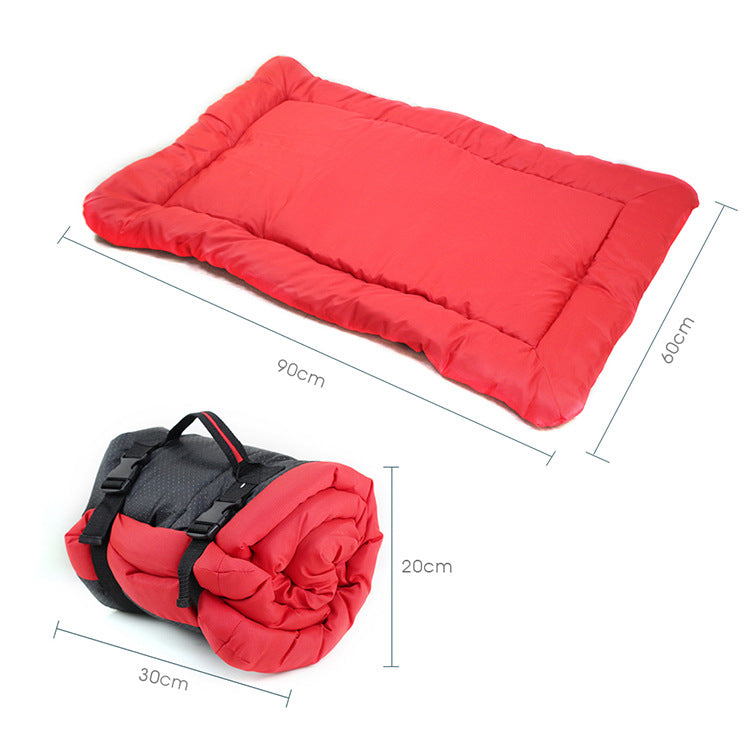 Pet Supplies Outdoor Travel Dog Mat Portable Waterproof Soft and Comfortable Four Seasons Universal Mat - image 2