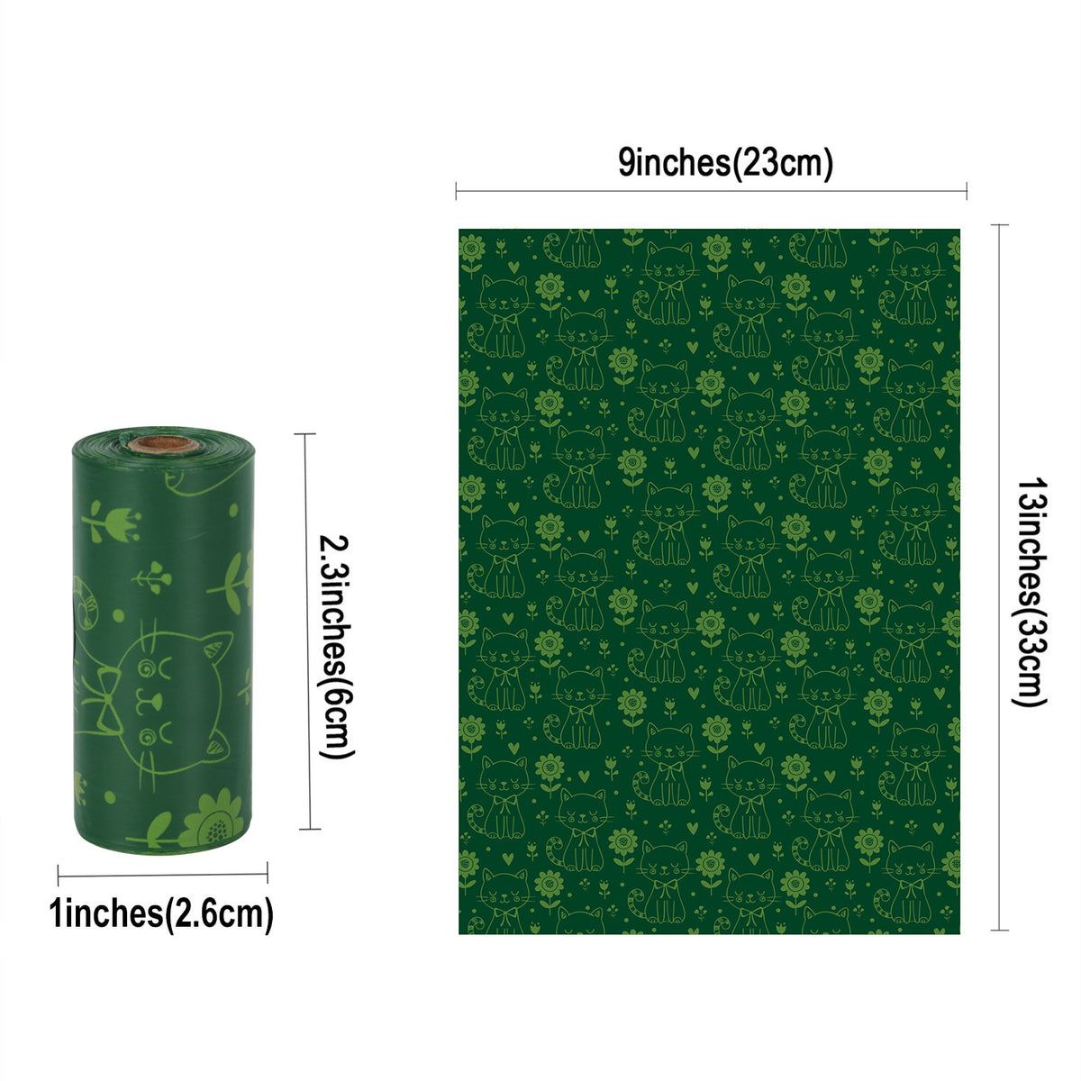 Biodegradable pet garbage bag for dogs to pick up feces - image 7