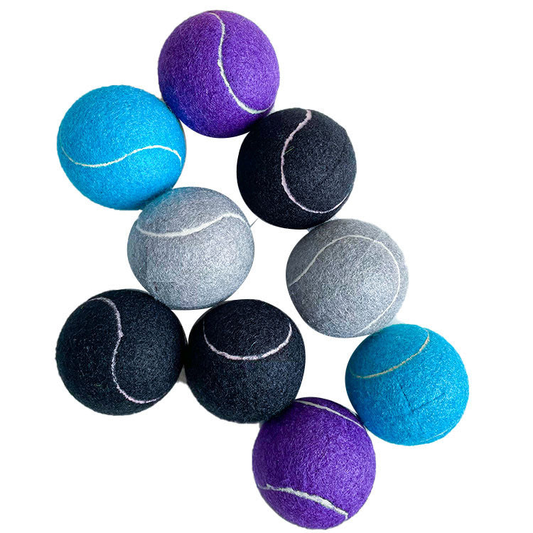 Pet Tennis Ball Bite Resistant Rubber Tennis Ball Teasing Dog God Dog Ball Supplies Color Tennis Ball - image 5