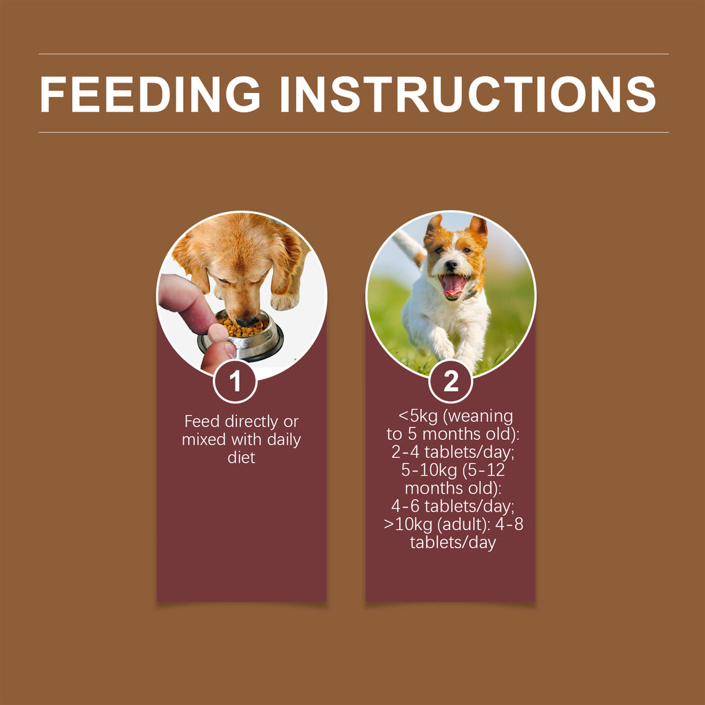 Milk Calcium Tablets For Dogs Vitamin Supplements For Pets Oral Care Diet Healthy Nutrition Calcium Tablets - image 7