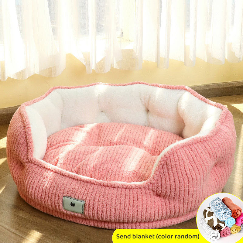 Doghouse Winter Warm Four Seasons Universal Small Dog Teddy Bichon Dog Bed Sofa Netflix Cat Nest Pet Supplies - image 8