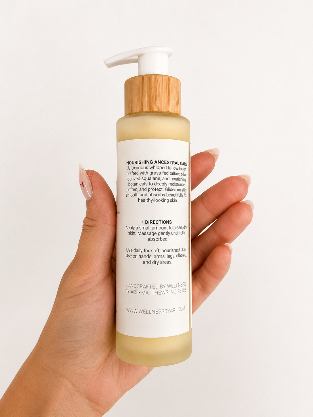 Grass-Fed Tallow Lotion - Deep Hydration for Dry Skin - view 4