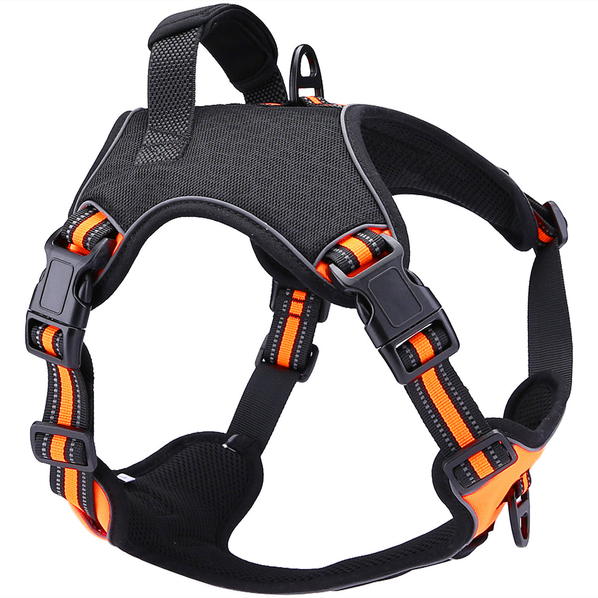 Pet Supplies Reflective Chest Strap Traction Rope Medium And Large Dogs Explosion-Proof Rush Dog Vest