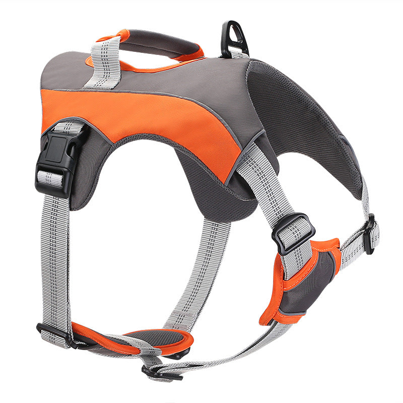Pet Supplies Reflective Chest Strap Medium And Large Dogs Explosion-Proof Rush Dog Harness - image 6