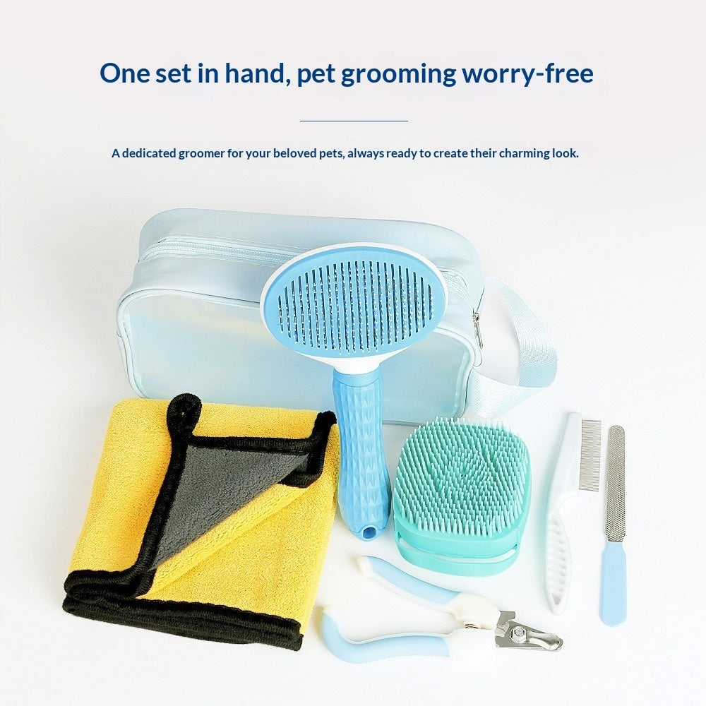 Pet Water-Absorbent Towel Dog Extra-Large Grooming Set - image 4