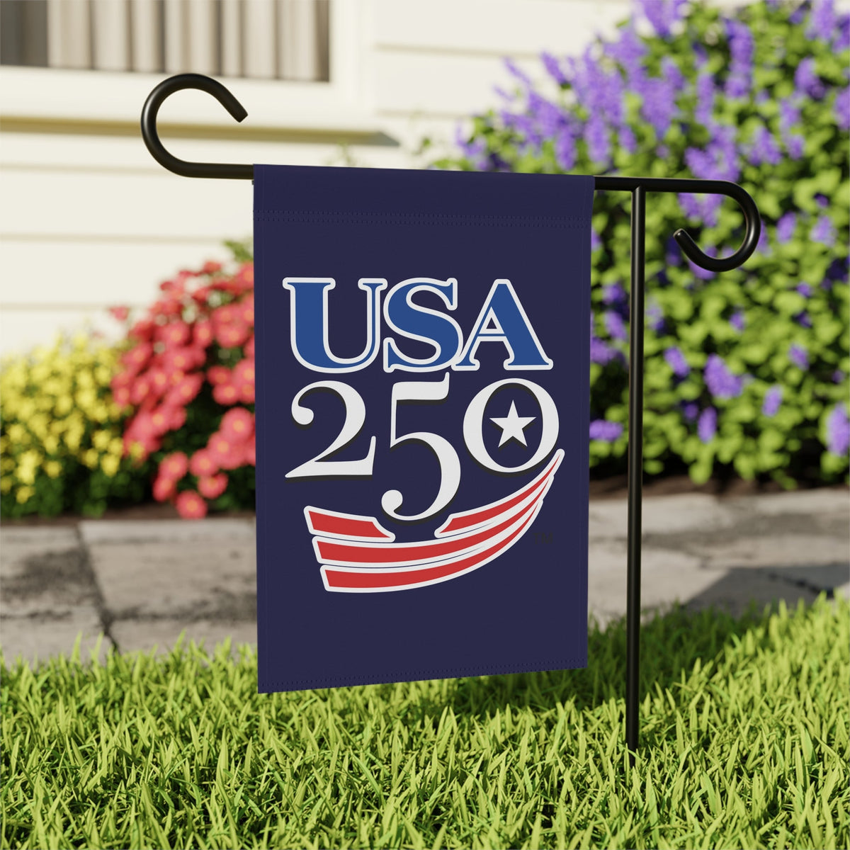 America's 250th Anniversary Garden Flag & House Banner - 12'' × 18'' (Garden Flag)