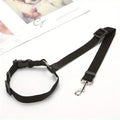 Pet Car Safety Belt Ring Dog Rear Seat Harness Adjustable Lead for Safe Travel - image 5