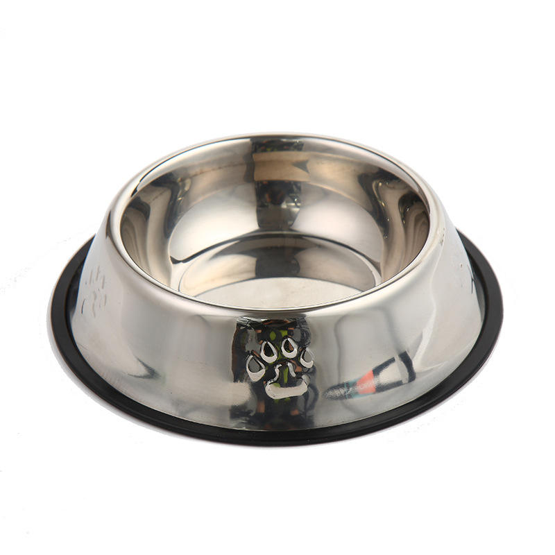 Stainless Steel Dog Bowl High-Grade Non-Slip Pet Bowl - image 3