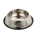 Stainless Steel Dog Bowl High-Grade Non-Slip Pet Bowl - image 3