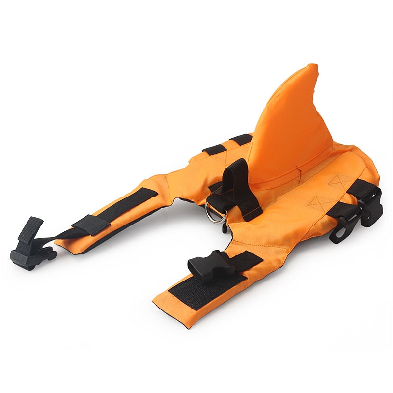 Dog Life Vest Summer Shark Pet Life Jacket Dog Clothes Dogs Swimwear Pets Swimming Suit - image 2