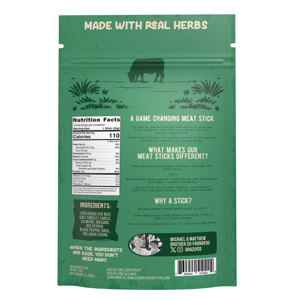 Chimichurri Beef Meat Sticks - view 6