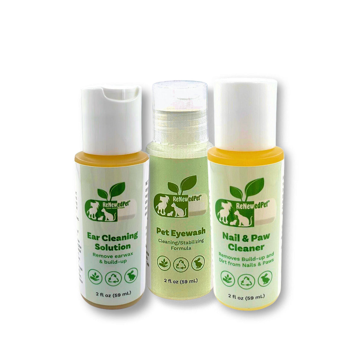 4-ALL PETS EAR, NAIL & EYEWASH KIT - 2 OZ. KIT ($8.49/oz.), NO COTTON PADS - view 2