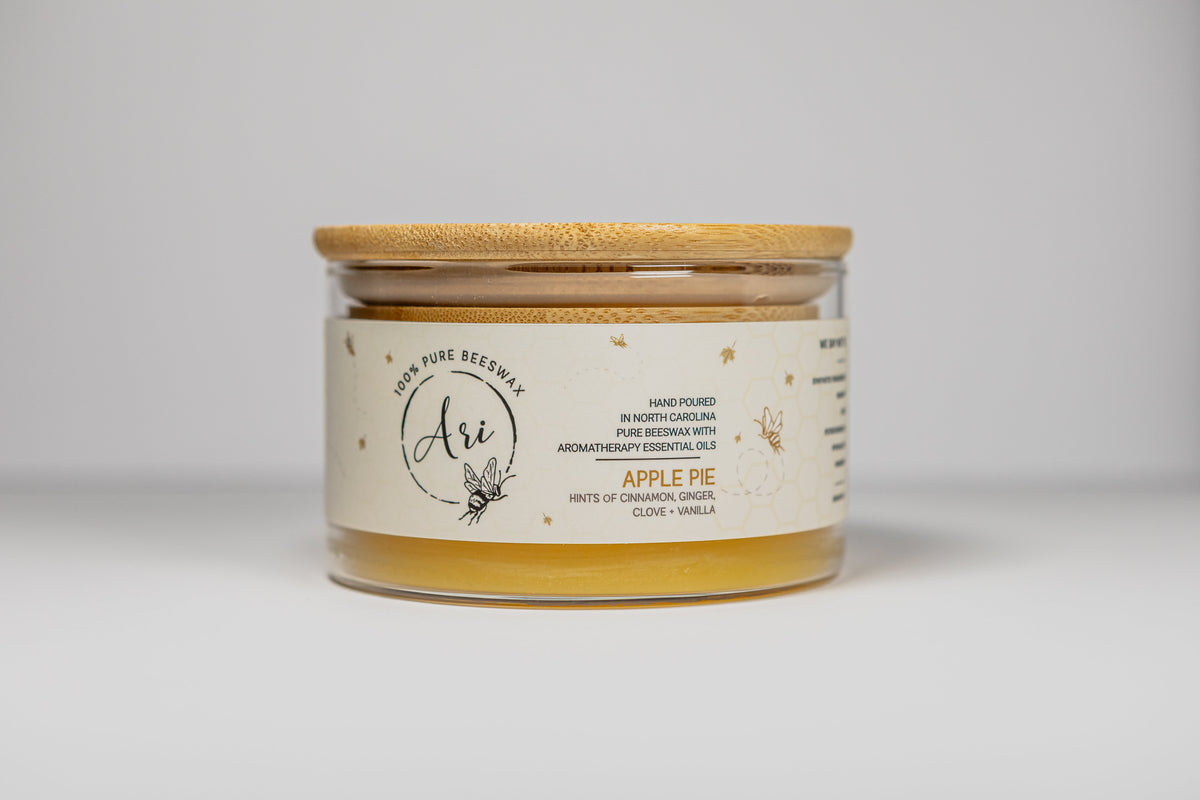 Apple Pie Beeswax Candle |8 oz - view 3
