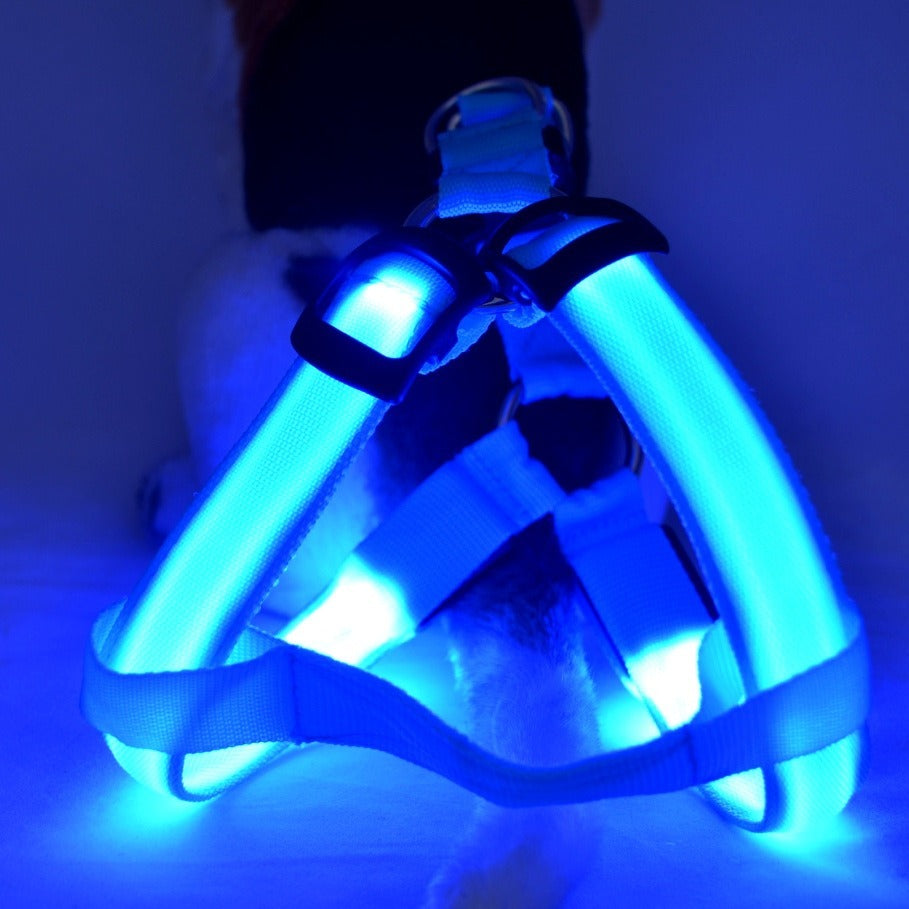 Led Luminescent Dog Chest Strap, Medium and Large Dog Luminous Dog Rope, Dog Chest Strap, Pet Products - image 2