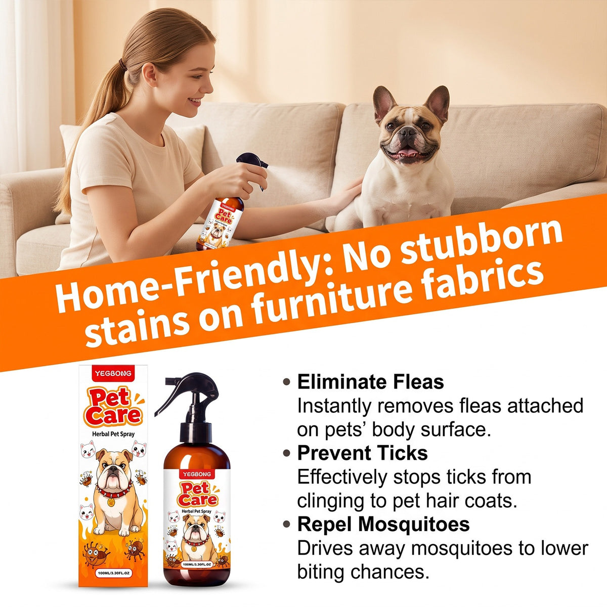 Pet Care Herbal Pet Spray - image 2