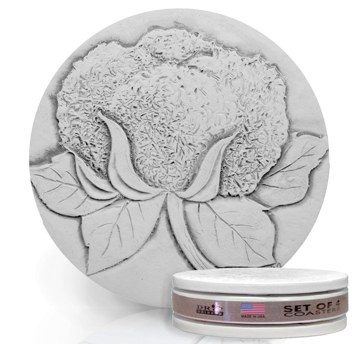 Cotton Drink Coasters — McCarter Coasters