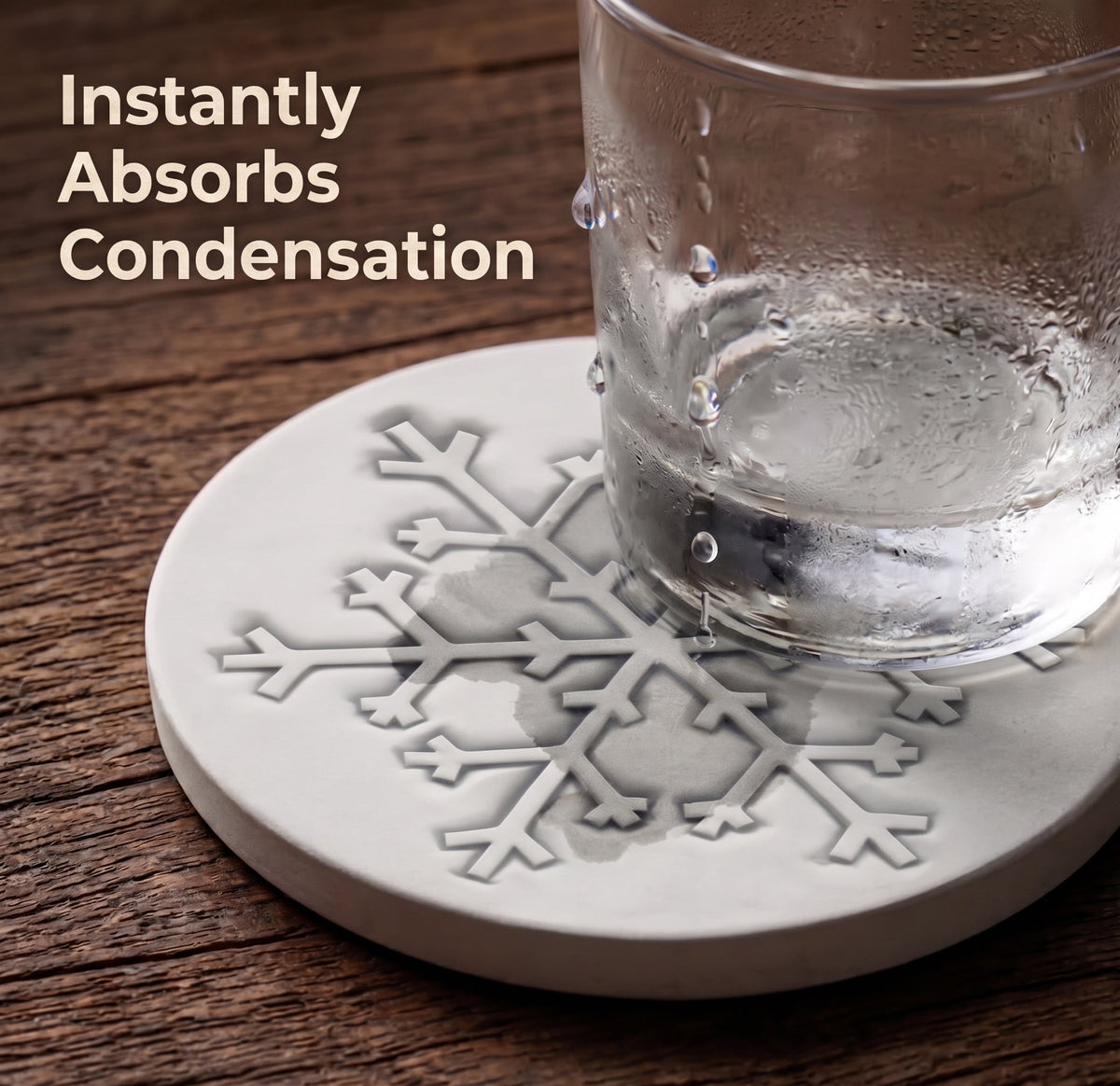 Snowflake Drink Coasters - view 4