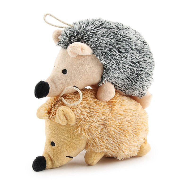 Hedgehog Soft Plush Dog Toys Small/Large Dogs Interactive /Squeaky Sound Toy Chew Bite Resistant toy Pets Accessories Supplie