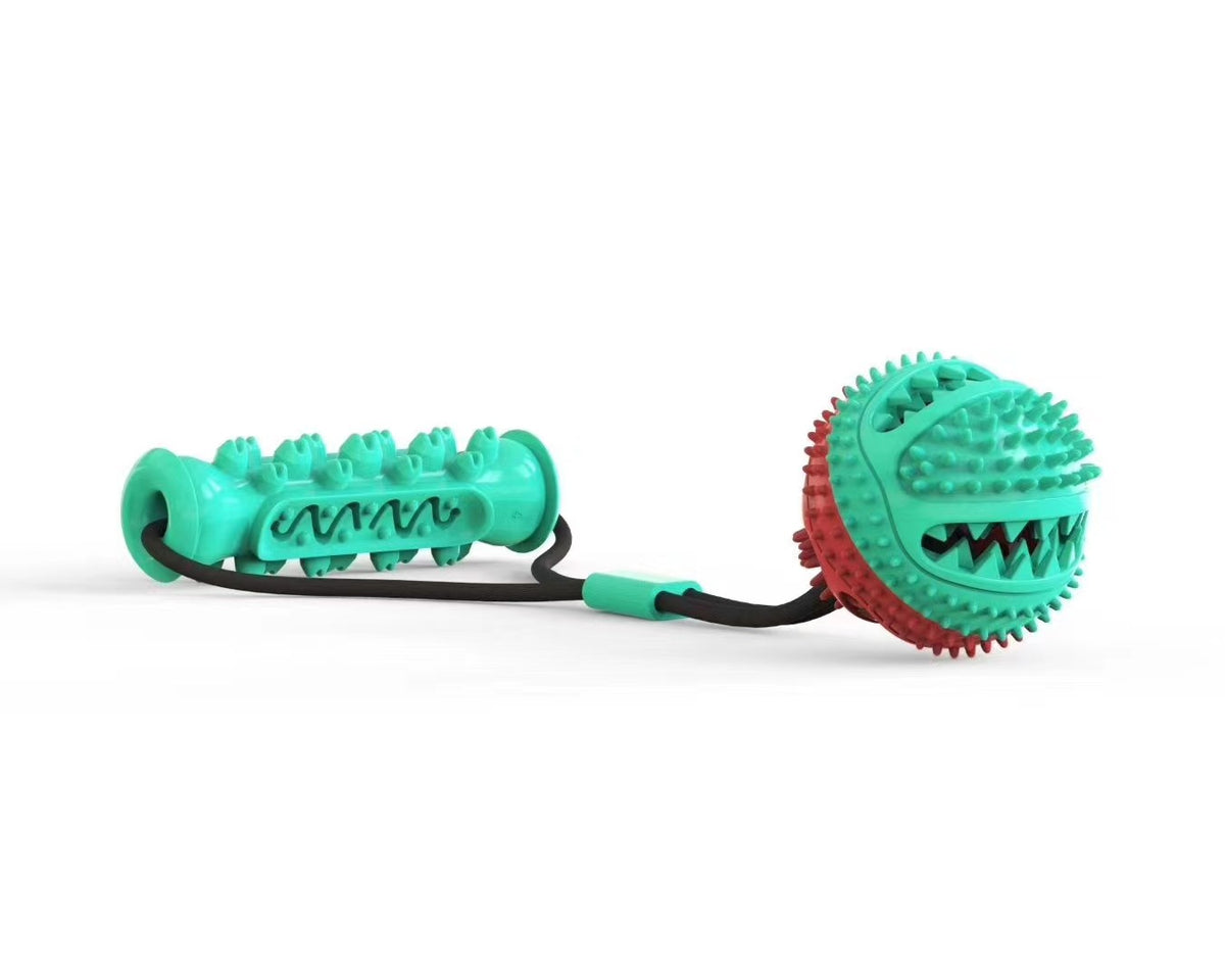 Pet Supplies Toy Combination Pull Rope Training Molar Bite Resistant Ball Dog Toy - image 5