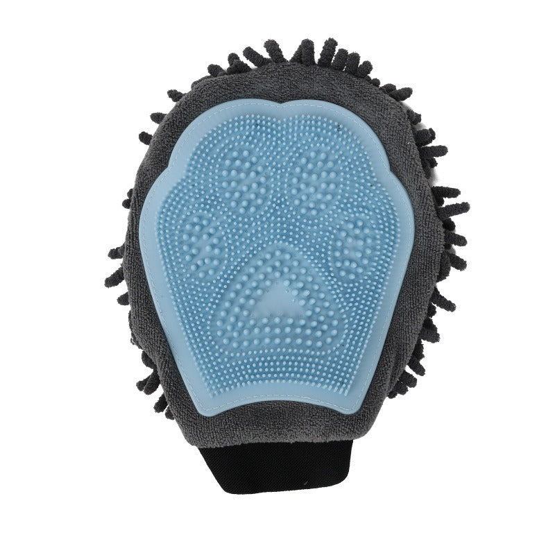 Pet shower gloves, dog double-sided cleaning, massage, shower brush, cat grooming, massage brush, pet supplies - image 5