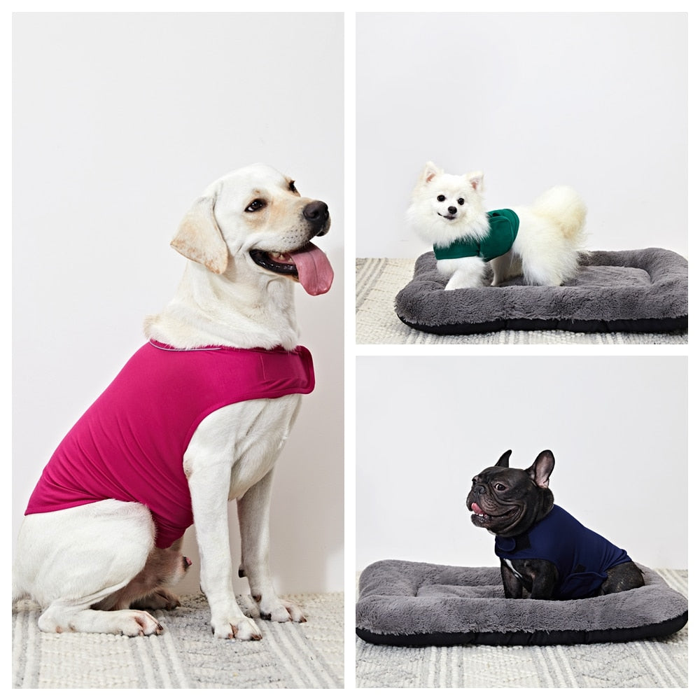 Dog Anxiety Vest Dog Thunder Shirt Coat Pet Dog Jacket For Dogs Cats Vest For Dog Shirt Pet Supplies - image 6