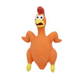 Pet Dog Toy Squeaky Chicken Latex Chew-Resistant for Large and Medium Dogs Boredom Relief Sound-Making Toy for Puppies - imag