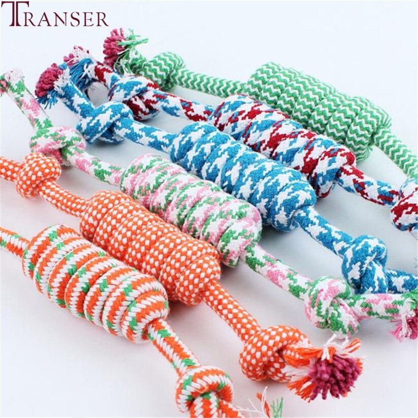 Transer Pet Supply Dog Rope Chew Toy Outdoor Training Fun Playing Cat Dogs Toys For Large Small Dog 71229 - image 2