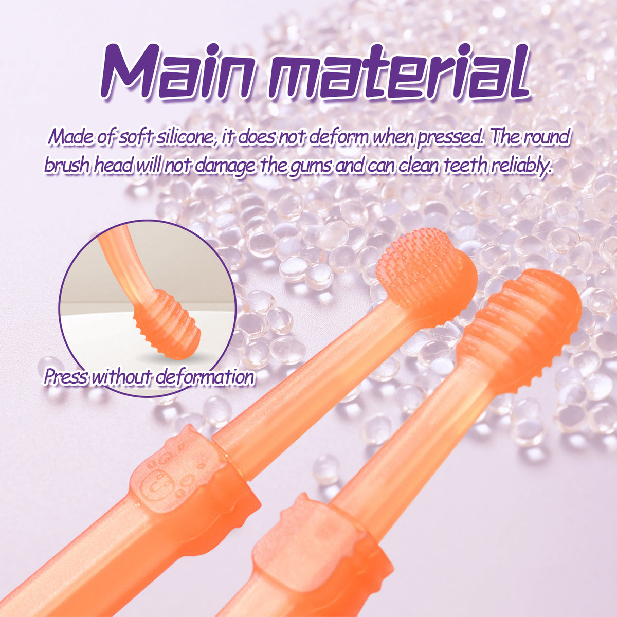 Pet Toothbrush For Dogs, Pet Oral Cleaning Dental Stains Dental Health Care - image 6