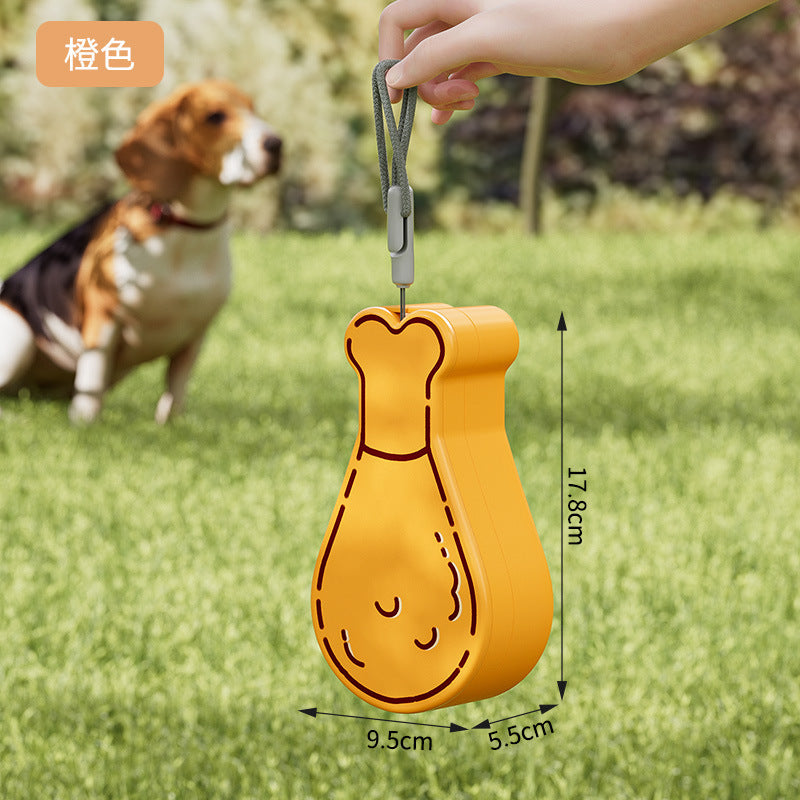 Portable Dog Travel Water Bottle with Bowl – 2-Layer Feeder - image 6