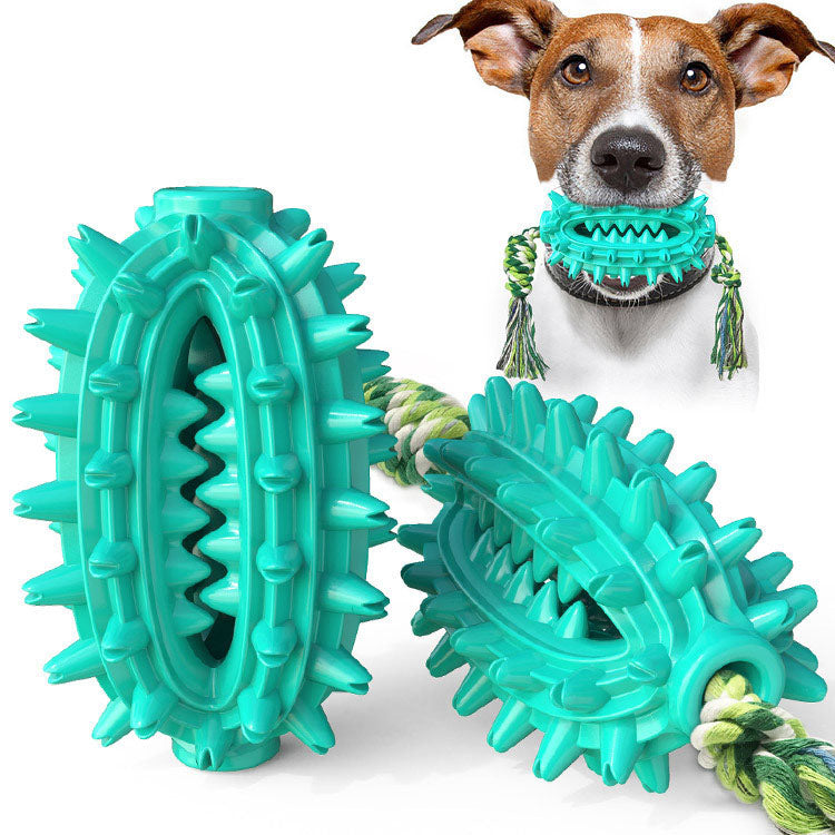 New dog toy with rope cactus ball molar stick dog chew pet supplies