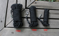 Black Nylon Dog Leash Long Tracking Round Rope Outdoor Walking Training Pet Lead Leashes For Medium Large Dogs 5M/10M/15M - i