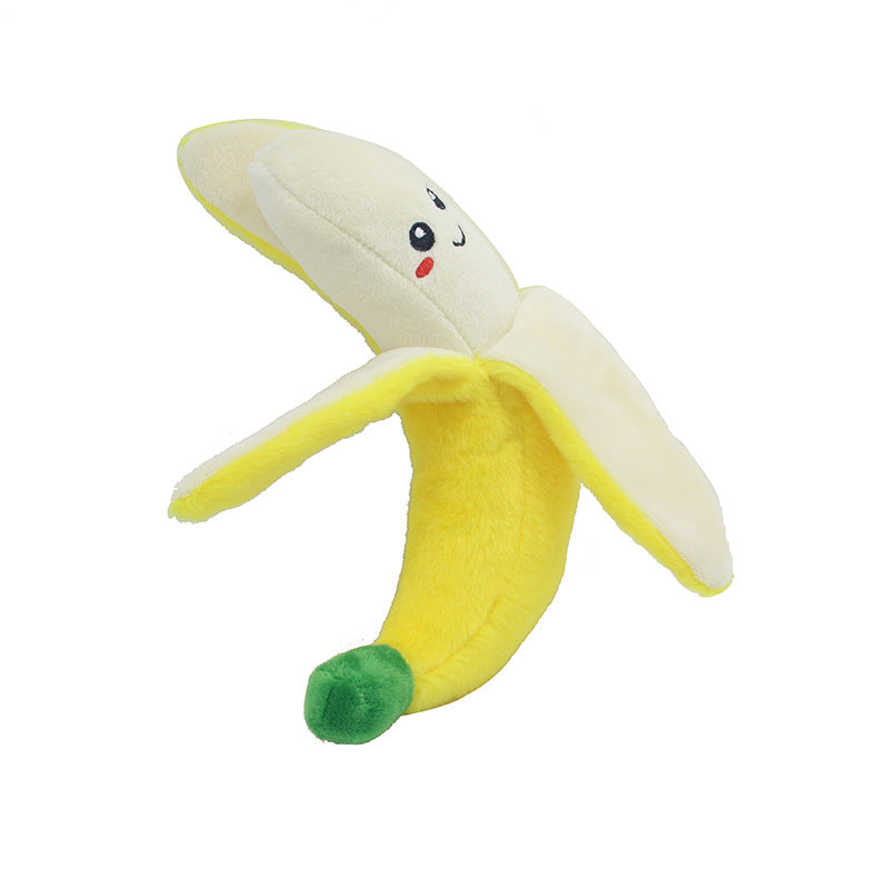 Pet Plush Sound Toys Fruits and Vegetables Dogs and Cats Educational Toys Supplies Cactus, Corn, Eggplant - image 9