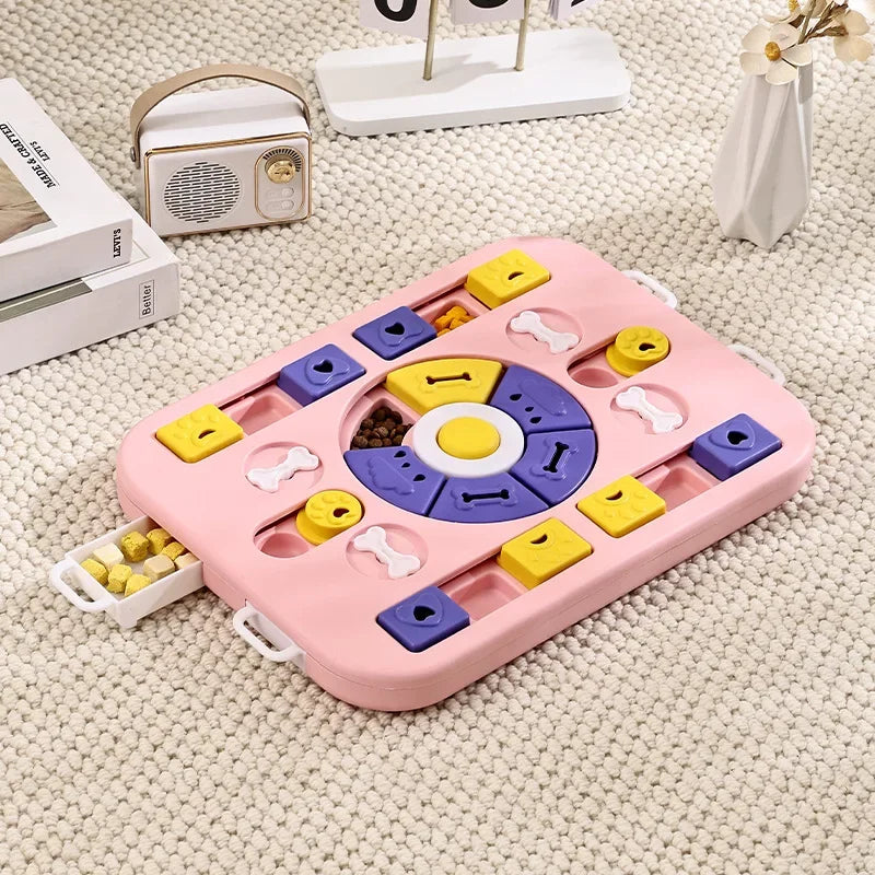 Dog Puzzle Toys Slow Feeder Interactive Increase Puppy IQ Food Dispenser Slowly Eating NonSlip Bowl Pet Cat Dogs Training Gam