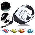 Pet Dog Automatic Retractable Fiber Leash Night Safety LED Shining Automatic Stretching Dog Hand Holding Rope Pet Supplies DL