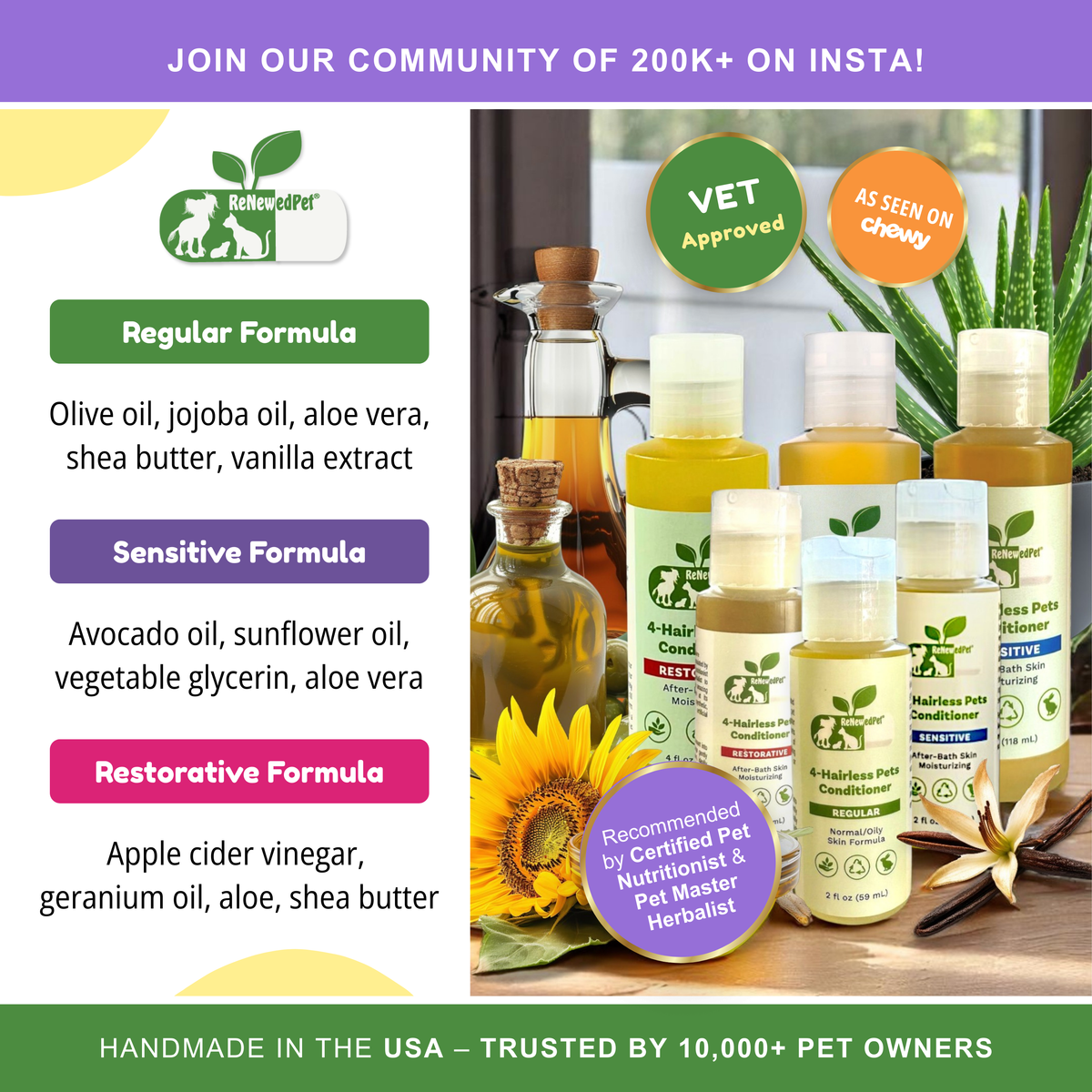 4-HAIRLESS PETS SENSITIVE CONDITIONER - view 5