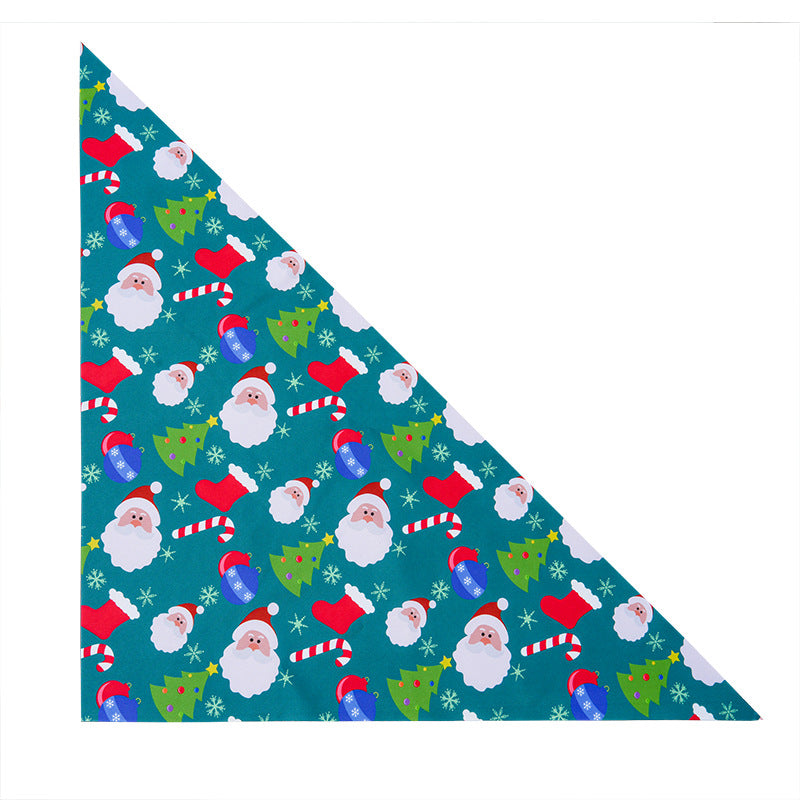 Pet Bandana for Dogs and Cats - Thanksgiving, Christmas, Halloween Pet Triangle Scarf Bib - image 19
