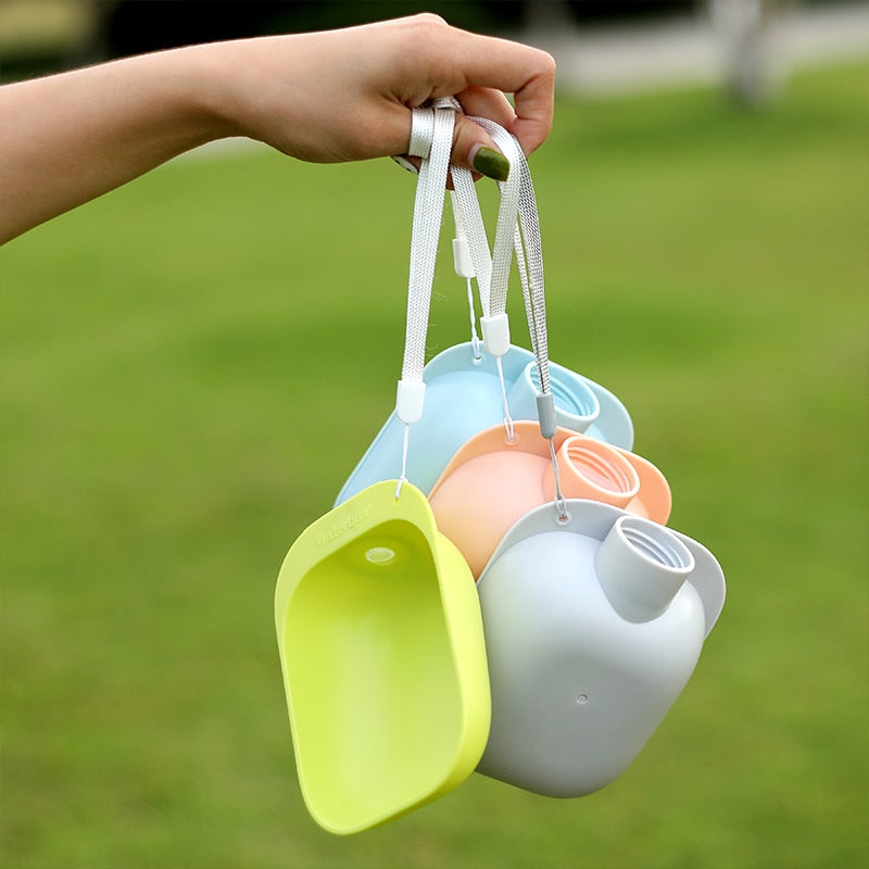 Portable Squeeze Dog Water Bottle Attachment – Outdoor Travel Drinking Feeder - image 4