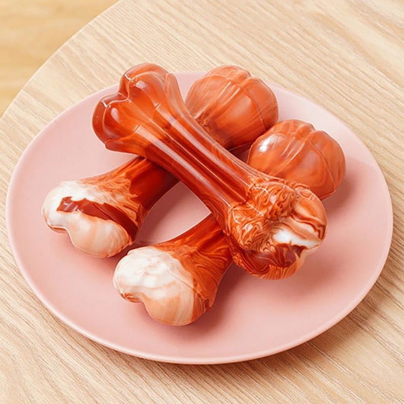Dog Chew Toys For Aggressive Chewers Indestructible Durable Dog Toys Non-Toxic Food Grade Dog Bone Toy For Medium Large Dogs 