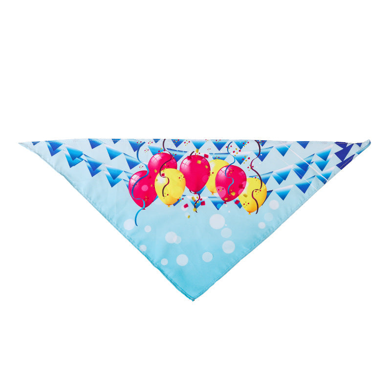 Pet Bandana for Dogs and Cats - Thanksgiving, Christmas, Halloween Pet Triangle Scarf Bib - image 31