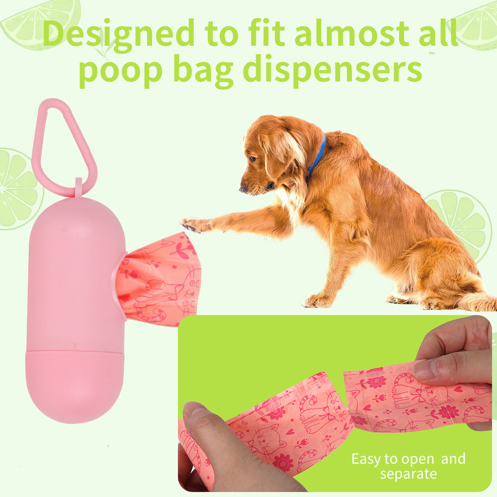 Biodegradable pet garbage bag for dogs to pick up feces - image 5