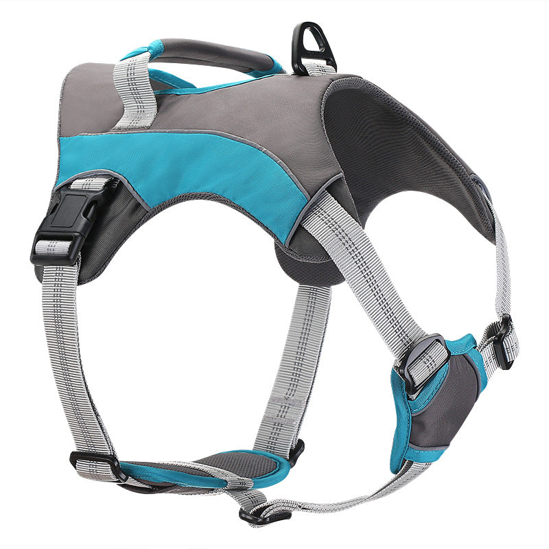 Pet Supplies Reflective Chest Strap Medium And Large Dogs Explosion-Proof Rush Dog Harness - image 4