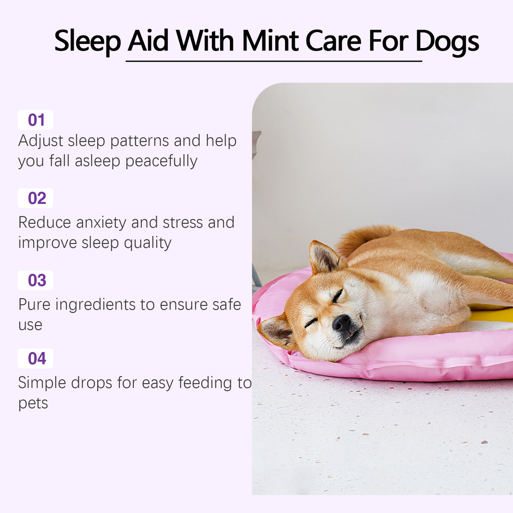 Dog Sleep Drops Pamper Dogs Sleeping At Night Pet Sleep Care Drops Supplement - image 3