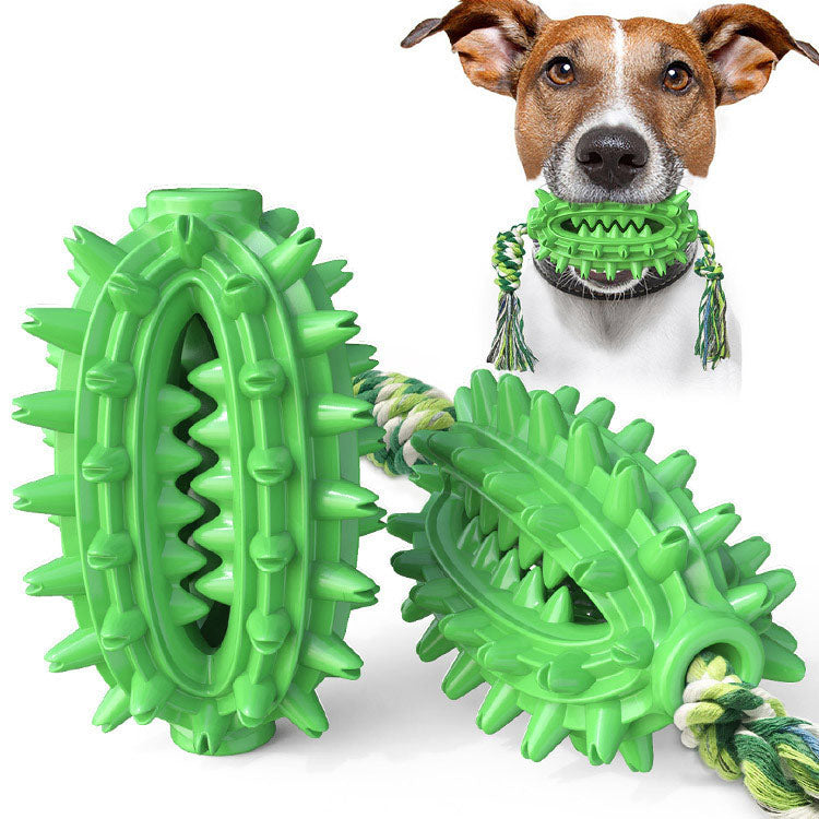New dog toy with rope cactus ball molar stick dog chew pet supplies - image 2