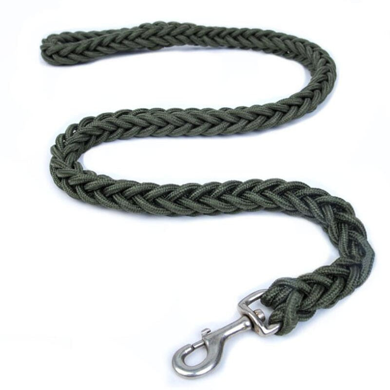 Nylon Dog Harness Leash For Medium Large Dogs Leads Pet Training Running Walking Safety Mountain Climb Big Dog NylonTenacityR