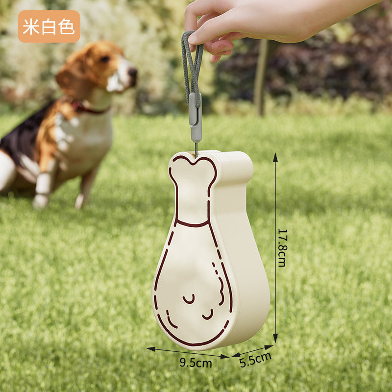 Portable Dog Travel Water Bottle with Bowl – 2-Layer Feeder - image 7