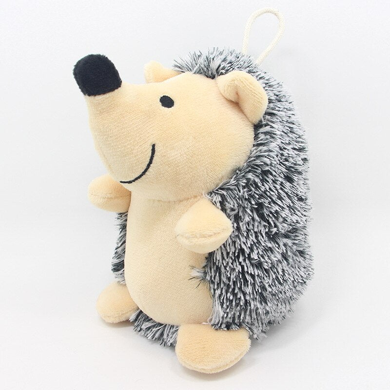 Hedgehog Soft Plush Dog Toys Small/Large Dogs Interactive /Squeaky Sound Toy Chew Bite Resistant toy Pets Accessories Supplie