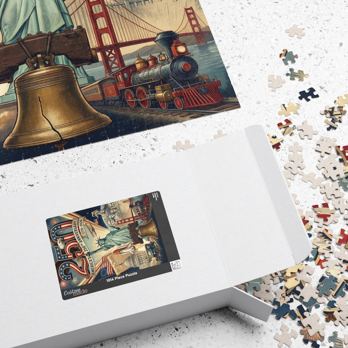 America 250th Anniversary Puzzle (252, 520, 1014-piece) - view 7